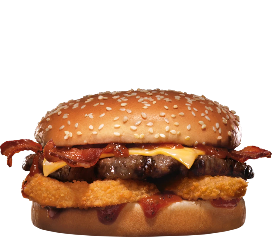 WESTERN BACON
BURGER ウエスタンベーコンバーガー　¥1,040